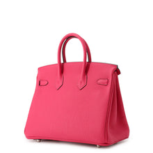 将图像加载到图库查看器中，HERMES Birkin Rose mexico Togo Leather Size 25

