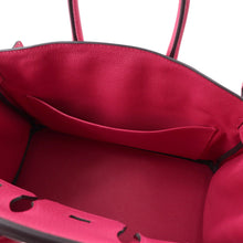 将图像加载到图库查看器中，HERMES Birkin Rose mexico Togo Leather Size 25
