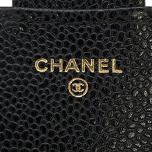 Load image into Gallery viewer, CHANEL Matelasse Classic Flap Wallet BlackAP0231 Caviar Leather
