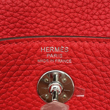 Load image into Gallery viewer, HERMES Lindy Rouge Ladue Taurillon Clemence Size Mini
