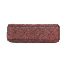 Load image into Gallery viewer, CHANEL Matelasse Mini Shopping Bag Orange/BlackAS4416 washed denim

