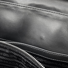 将图像加载到图库查看器中，PRADA 2way business bag Black2VE028 Saffiano Leather

