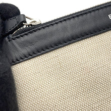 将图像加载到图库查看器中，BALENCIAGA Navy Kabas Black/White339933 Canvas Leather
