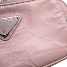 Load image into Gallery viewer, PRADA Nappa Antique Shoulder Bag Pink1BH198 Leather
