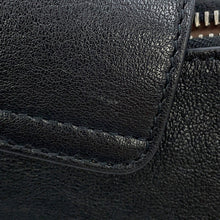Load image into Gallery viewer, JIMMY CHOO Bar Hobo Bag BlackBARHOBOSQXB Leather Faux Pearl Size Small
