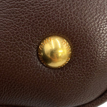 Load image into Gallery viewer, MIUMIU Avant Tulle Top Handle Bag Briarwood5BB169_2BBL_F0NBL_V_OOO Nappa Leather Size Small
