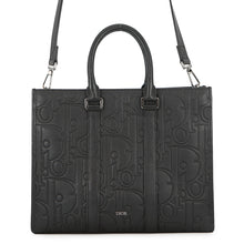 将图像加载到图库查看器中，Dior East-West Tote Bag Black1ESSH242LLG_H00N Calf Leather Size Medium
