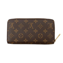 将图像加载到图库查看器中，LOUIS VUITTON Zippy Wallet BrownM60017 Monogram
