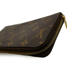 将图像加载到图库查看器中，LOUIS VUITTON Zippy Wallet BrownM60017 Monogram
