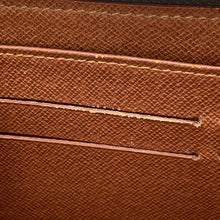 将图像加载到图库查看器中，LOUIS VUITTON Zippy Wallet BrownM60017 Monogram
