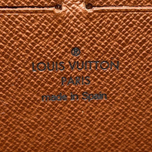 将图像加载到图库查看器中，LOUIS VUITTON Zippy Wallet BrownM60017 Monogram
