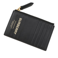 BURBERRY Fragment case Black Leather