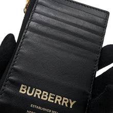 将图像加载到图库查看器中，BURBERRY Fragment case Black Leather
