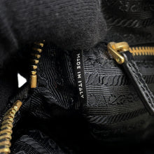 Load image into Gallery viewer, PRADA Logo Pouch Black1N0021 Denim
