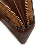 将图像加载到图库查看器中，LOEWE Star motif long wallet Brown199N41CF13 Leather
