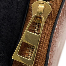 将图像加载到图库查看器中，LOEWE Star motif long wallet Brown199N41CF13 Leather
