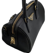 将图像加载到图库查看器中，PRADA Mini Shoulder Bag 2WAY Black1BB846 Leather
