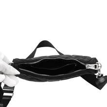 将图像加载到图库查看器中，PRADA Padded Shoulder Bag Black1BC151 Nylon Canvas
