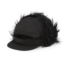 Load image into Gallery viewer, PRADA Flight cap Size L Black2HC180 Nylon Fur
