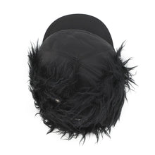 Load image into Gallery viewer, PRADA Flight cap Size L Black2HC180 Nylon Fur
