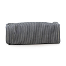 将图像加载到图库查看器中，CELINE Square Cabas Stripe Tote Bag Navy/Tan192802CHD.07AT Canvas Calf Leather
