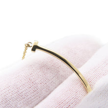 Load image into Gallery viewer, TIFFANY&amp;Co. T Smile Pendant Size Small60011679 18K Yellow Gold
