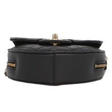 Load image into Gallery viewer, CHANEL Matelasse Heart Shape Chain Shoulder Black BlackAS3191 Lambskin

