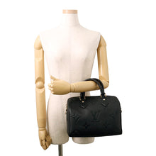 Load image into Gallery viewer, LOUIS VUITTON Speedy Bandouliere NoirM58951 Monogram Empreinte Leather Size 25
