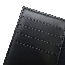 Load image into Gallery viewer, CHANEL CC Logo Passport Case Black Caviar Leather Rhinestone
