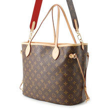 将图像加载到图库查看器中，LOUIS VUITTON Neverfull Inside Out Rouge SariM12096 Monogram Size MM
