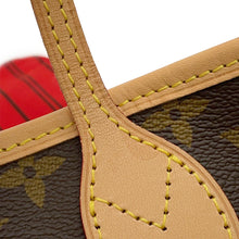将图像加载到图库查看器中，LOUIS VUITTON Neverfull Inside Out Rouge SariM12096 Monogram Size MM
