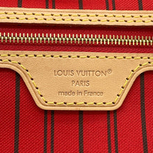 将图像加载到图库查看器中，LOUIS VUITTON Neverfull Inside Out Rouge SariM12096 Monogram Size MM
