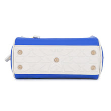 Load image into Gallery viewer, Dior Vibe Bowling Bag Blue Leather Size micro
