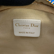 Load image into Gallery viewer, Dior Vibe Bowling Bag Blue Leather Size micro
