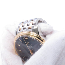 Load image into Gallery viewer, OMEGA De Ville Prestige Co-Axial Chronometer W36.8mm Stainless Steel K18YG blue Dial424.20.37.20.03.001
