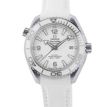 Load image into Gallery viewer, OMEGA Seamaster 600 Planet Ocean Master Chronometer W39.5mm Stainless Steel Leather Rubber White Dial215.33.40.20.04.001
