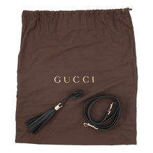 Load image into Gallery viewer, GUCCI Soho Interlocking G Tote Bag Black336751 Leather
