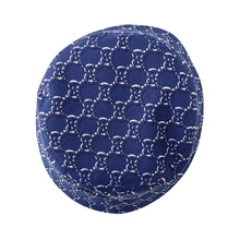 Load image into Gallery viewer, GUCCI GG Canvas bucket hat Size L Blue817427 Cotton100%
