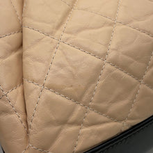 Load image into Gallery viewer, CHANEL Gabrielle de CHANEL Backpack BeigeBlackA94485 Aged Calf Leather Size Small
