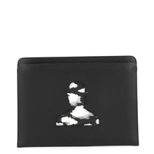 Load image into Gallery viewer, Delvaux Pochette Trompe-l'oeil BlackAB0654AFL0AVKPA Leather
