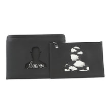Load image into Gallery viewer, Delvaux Pochette Trompe-l'oeil BlackAB0654AFL0AVKPA Leather
