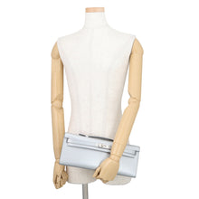 Load image into Gallery viewer, HERMES Kelly cut Argent Chevre Shamqila
