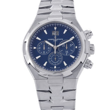 Load image into Gallery viewer, VACHERON CONSTANTIN Overseas Chronograph W42mm Stainless Steel Blue Dial49150/B01A-9745
