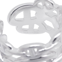 将图像加载到图库查看器中，HERMES Chaine d'Ancre Anchene Ring Size GM/58/#18 SV925
