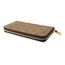 Load image into Gallery viewer, LOUIS VUITTON Zippy Wallet NoirM82444 Monogram Reverse Canvas

