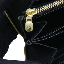 Load image into Gallery viewer, LOUIS VUITTON Zippy Wallet NoirM82444 Monogram Reverse Canvas
