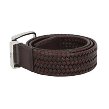 将图像加载到图库查看器中，LOUIS VUITTON Belt/Pont Neuf Braided MarronM0372 Leather
