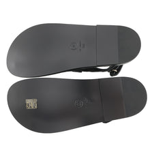 将图像加载到图库查看器中，CHANEL CC Logo Matelasse Sandals BlackG35927 Leather Size 38 C
