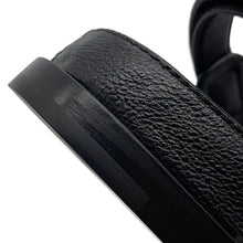 将图像加载到图库查看器中，CHANEL CC Logo Matelasse Sandals BlackG35927 Leather Size 38 C
