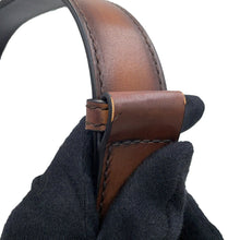 Load image into Gallery viewer, Berluti Calligraphy Jules Gulliver 2-Way Handbag Brown Leather
